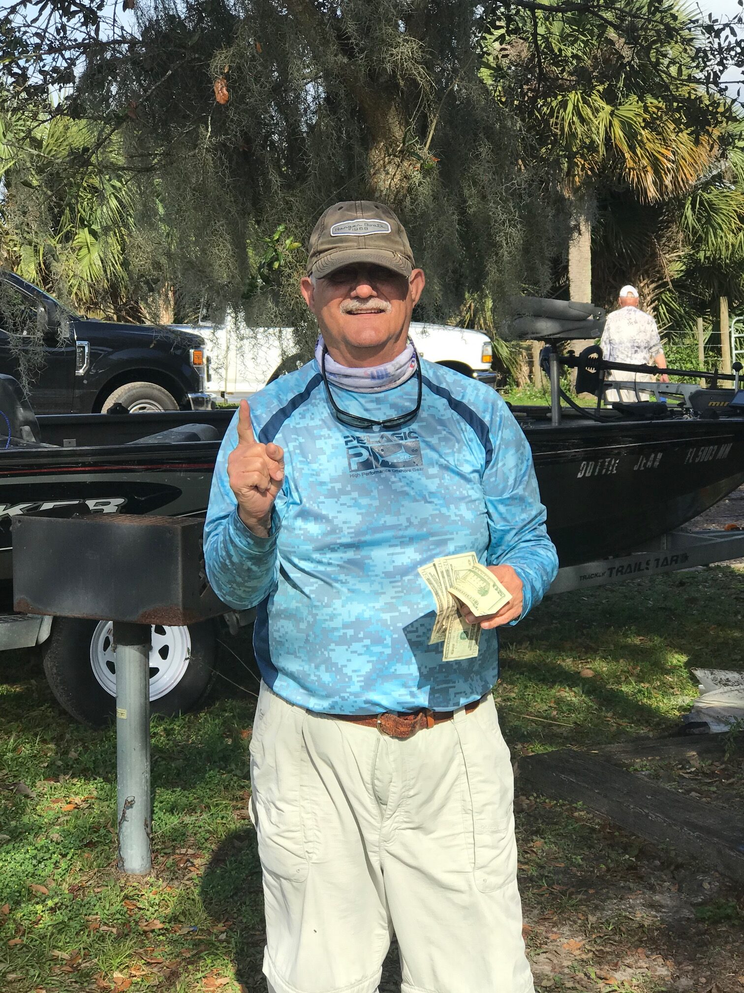 Mike Denny - 1st Place Co-Angler - Lake Kissimmee - February 2021